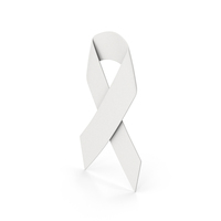 White Aids Week Ribbon Symbol PNG & PSD Images