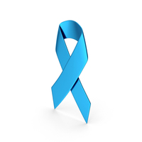 Ribbon Week Blue PNG & PSD Images