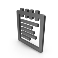 Black Journal Icon PNG & PSD Images