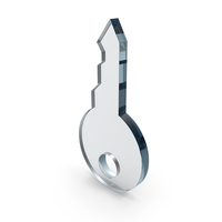 Icon Key Glass PNG & PSD Images