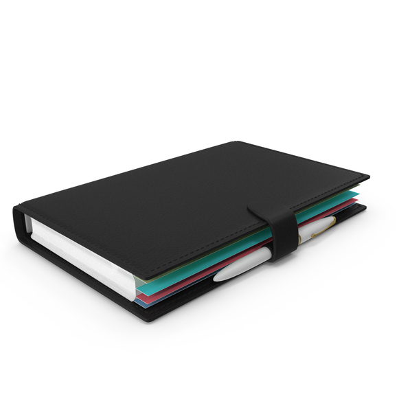 Agenda Black Diary Closed PNG Images PSDs for Download