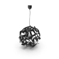 Atomita Lucide Modern Chandelier Black PNG & PSD Images