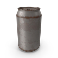 Beverage Can Rusty PNG & PSD Images