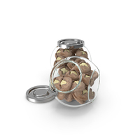 Glass Jar Cookies Content PNG & PSD Images