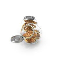 Cookies In Glass Jar PNG & PSD Images