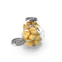 Cookies In Glass Jar PNG & PSD Images
