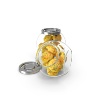 Cookies In Glass Jar PNG & PSD Images