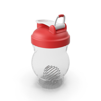 Red Shaker Bottle PNG & PSD Images