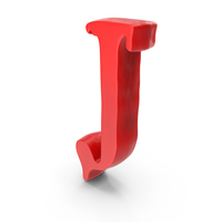 Red Slime Melt Halloween Alphabet J PNG & PSD Images