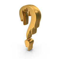 Slime Melt Halloween Alphabets Question Mark Gold PNG & PSD Images