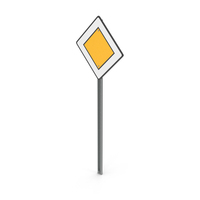 Road Sign Main Road PNG & PSD Images