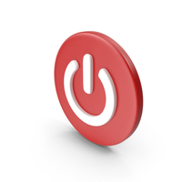 Red Power Button PNG & PSD Images