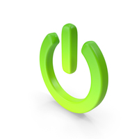 POWER ICON GREEN PNG & PSD Images