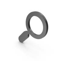 Black Magnifying Glass Icon PNG & PSD Images