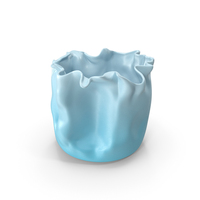 Sculpt Vase Turquoise PNG & PSD Images