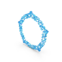 Blue Glass Stylish Decorative Ornamental Frame PNG & PSD Images