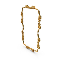 Gold Stylish Decorative Ornamental Frame PNG & PSD Images