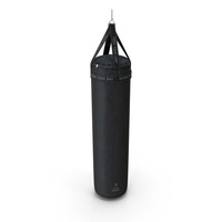 Boxing Bag Black PNG & PSD Images