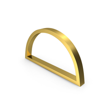 Gold Semi Circle Icon PNG & PSD Images