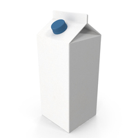Milk Carton XL Blank PNG & PSD Images