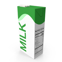 Milk Carton Flat Cap Green PNG & PSD Images