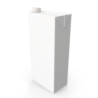 Milk Carton Round Cap Blank PNG & PSD Images