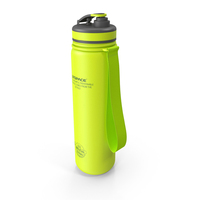 Water Bottle Yellow PNG & PSD Images