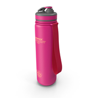Pink Water Bottle PNG & PSD Images
