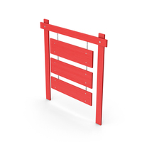 Red Signboard PNG & PSD Images