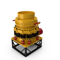 Hydraulic Cone Crusher PNG & PSD Images