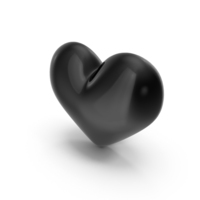 Black Heart PNG & PSD Images