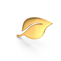 Gold Leaf Symbol PNG & PSD Images