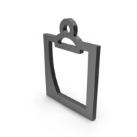 Icon Clipboard Black PNG & PSD Images