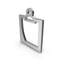 Silver Clipboard Icon PNG & PSD Images