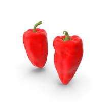 Red Long Pepper PNG & PSD Images