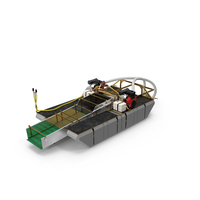 Small Diamond and Gold Dredger PNG & PSD Images