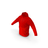 Red Winter Sport Jacket PNG & PSD Images