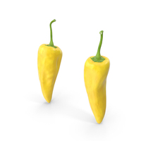 Yellow Chilli Pepper PNG & PSD Images