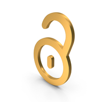 Gold Unsecured Icon PNG & PSD Images