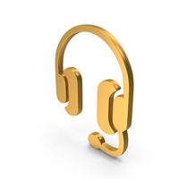Services Headset Icon Gold PNG & PSD Images