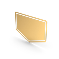 Gold Ribbon Label PNG & PSD Images