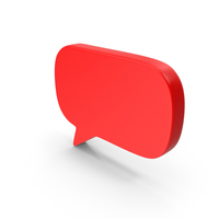 Talk Icon Red PNG & PSD Images