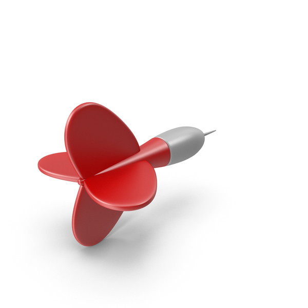 Red Dart PNG & PSD Images
