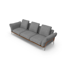 Ambroeus Triple Sofa PNG & PSD Images