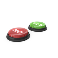 Yes & No Buttons PNG & PSD Images