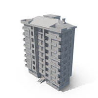Modern Clay Building PNG & PSD Images