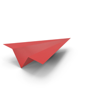 Paper Plane Icon Red PNG & PSD Images