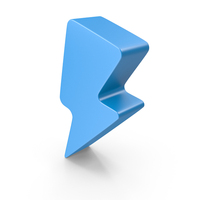 Blue Power Symbol PNG & PSD Images