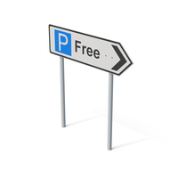 Free Parking Sign PNG & PSD Images