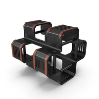 SciFi Mech Part Used PNG & PSD Images